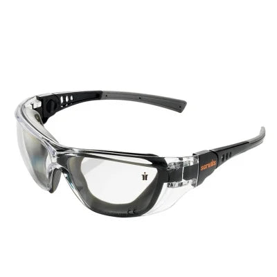 Falcon Anti-Fog Lens Safety Glasses Black