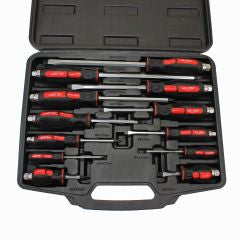 12pc Go Through Screwdriver Set