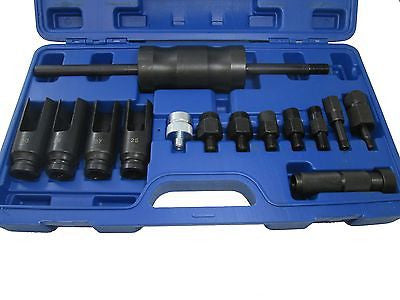 14pc Injector Extractor With Common Rail Adaptor