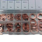 140pc Copper Washer Assortment Set