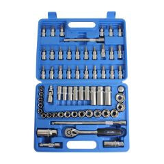 61pc 3/8" DR Metric Socket Set