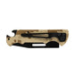 Folding Camouflage Pocket Knife 155mm