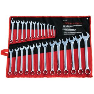 Spanner set 25 piece 6 - 32mm full polish finish