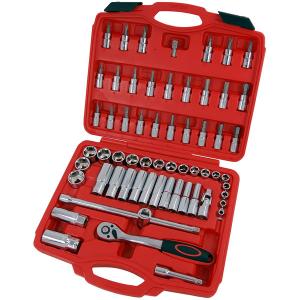 Socket And Socket Bit Set - 61pc 3/8 Drive Neilsen