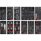 6 Drawers Roller Cabinet with 155pcs Tools