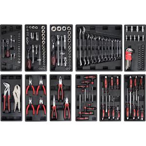 6 Drawers Roller Cabinet with 155pcs Tools