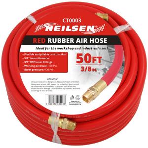 Red Rubber Air Hose 3/8in. X 50ft