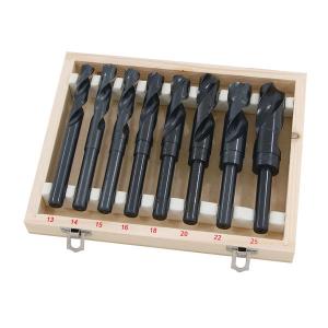 8pcs Hss Reduced Shank Twist Drills