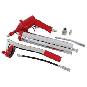 Air Grease Gun - With 4 Piece Accessories