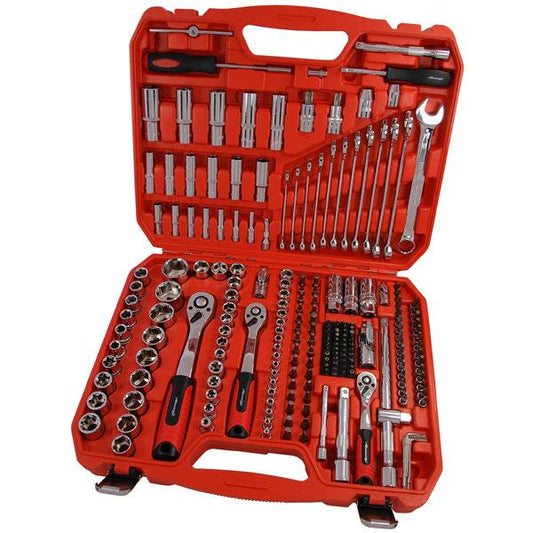 219pcs 1/4inch & 3/8inch & 1/2inch Drive Socket Set